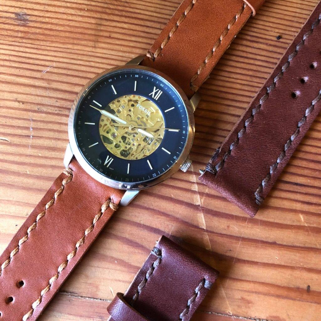 A custom made watch strap