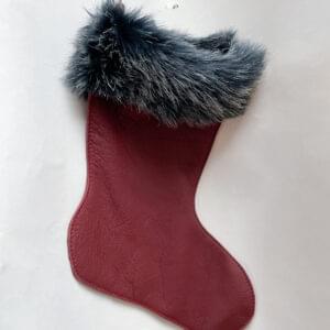 Navy Frost Stocking