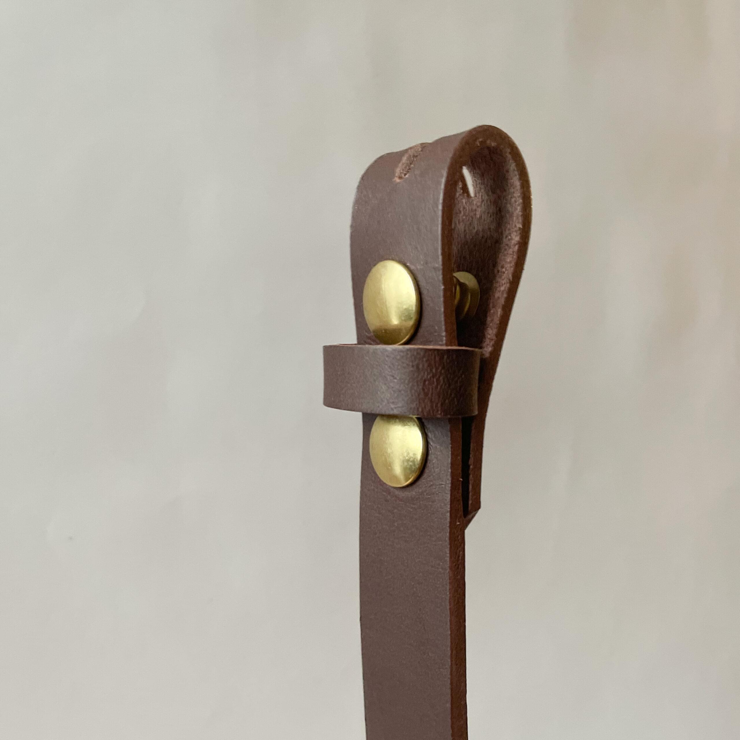 Claude Dark Brown Belt